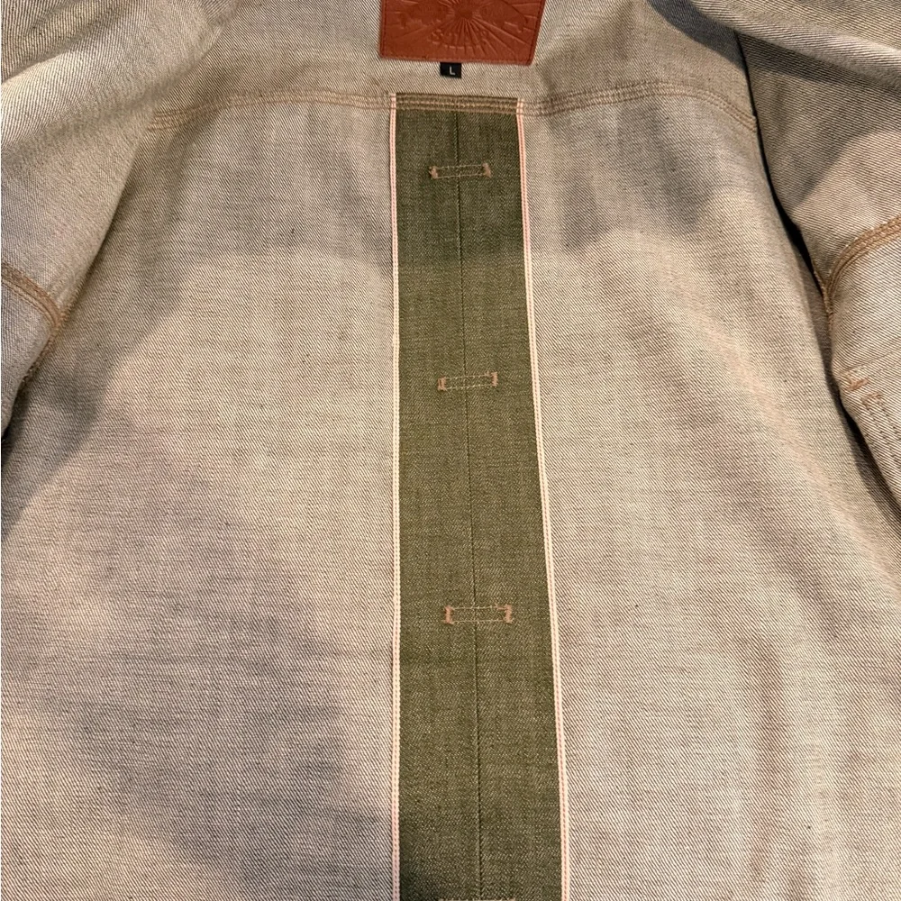 Men's Brave star Mojave olive Denim Jacket - Picture 8 of 8